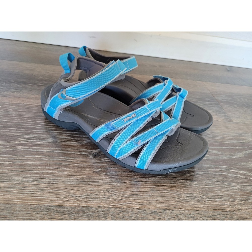 Teva Tirra Blue Grey Athletic Hiking Sandals Womens Size 9 Water 4266 F27113L #6